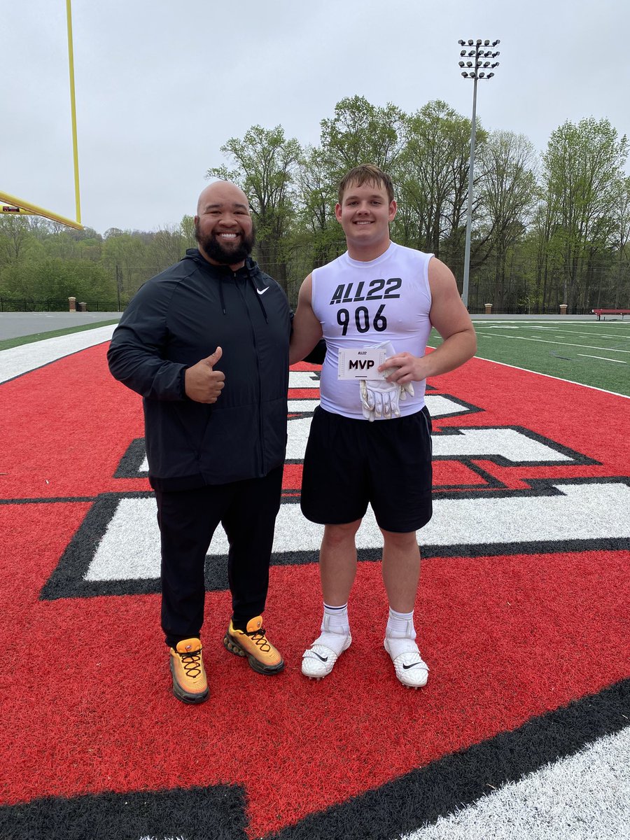 Langston Hogg (@hogglangston) on Twitter photo Honored to receive OL MVP at <a href="/TheOpening/">ALL22</a> All22 camp!! Awesome time getting coached up by <a href="/BigDuke50/">Duke Manyweather</a> ‼️ <a href="/CartersvilleFB/">Cartersville FB Recruiting</a> <a href="/Stumpf_Brian/">Brian Stumpf</a> <a href="/RonnyTorres_/">Ronny Torres</a> <a href="/NickDAll22/">Nick DeMaio</a> <a href="/CalebSisk_/">Caleb Sisk</a> <a href="/RecruitGeorgia/">Recruit Georgia</a> <a href="/NwGaFootball/">NwGa Football</a> <a href="/RecruitNE_GA/">RecruitNE_GA</a> <a href="/HighSchoolOnSI/">High School On SI</a> <a href="/RadarHitList/">Radar Hit List - Elite Talent Network 🏈</a> <a href="/TheTop5s_/">TOP FIVES</a> <a href="/Ricoknowstiktok/">Rico Rico</a> Honored to receive OL MVP at <a href="/TheOpening/">ALL22</a> All22 camp!! Awesome time getting coached up by <a href="/BigDuke50/">Duke Manyweather</a> ‼️ <a href="/CartersvilleFB/">Cartersville FB Recruiting</a> <a href="/Stumpf_Brian/">Brian Stumpf</a> <a href="/RonnyTorres_/">Ronny Torres</a> <a href="/NickDAll22/">Nick DeMaio</a> <a href="/CalebSisk_/">Caleb Sisk</a> <a href="/RecruitGeorgia/">Recruit Georgia</a> <a href="/NwGaFootball/">NwGa Football</a> <a href="/RecruitNE_GA/">RecruitNE_GA</a> <a href="/HighSchoolOnSI/">High School On SI</a> <a href="/RadarHitList/">Radar Hit List - Elite Talent Network 🏈</a> <a href="/TheTop5s_/">TOP FIVES</a> <a href="/Ricoknowstiktok/">Rico Rico</a>