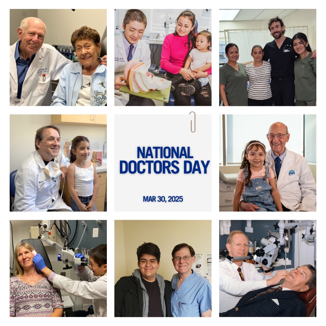 Today, we celebrate the extraordinary doctors of the House Institute. From restoring hearing to advancing research, your dedication transforms lives every single day. Thank you for the care, compassion, &amp; innovation you bring to our patients and our mission. #NationalDoctorDay