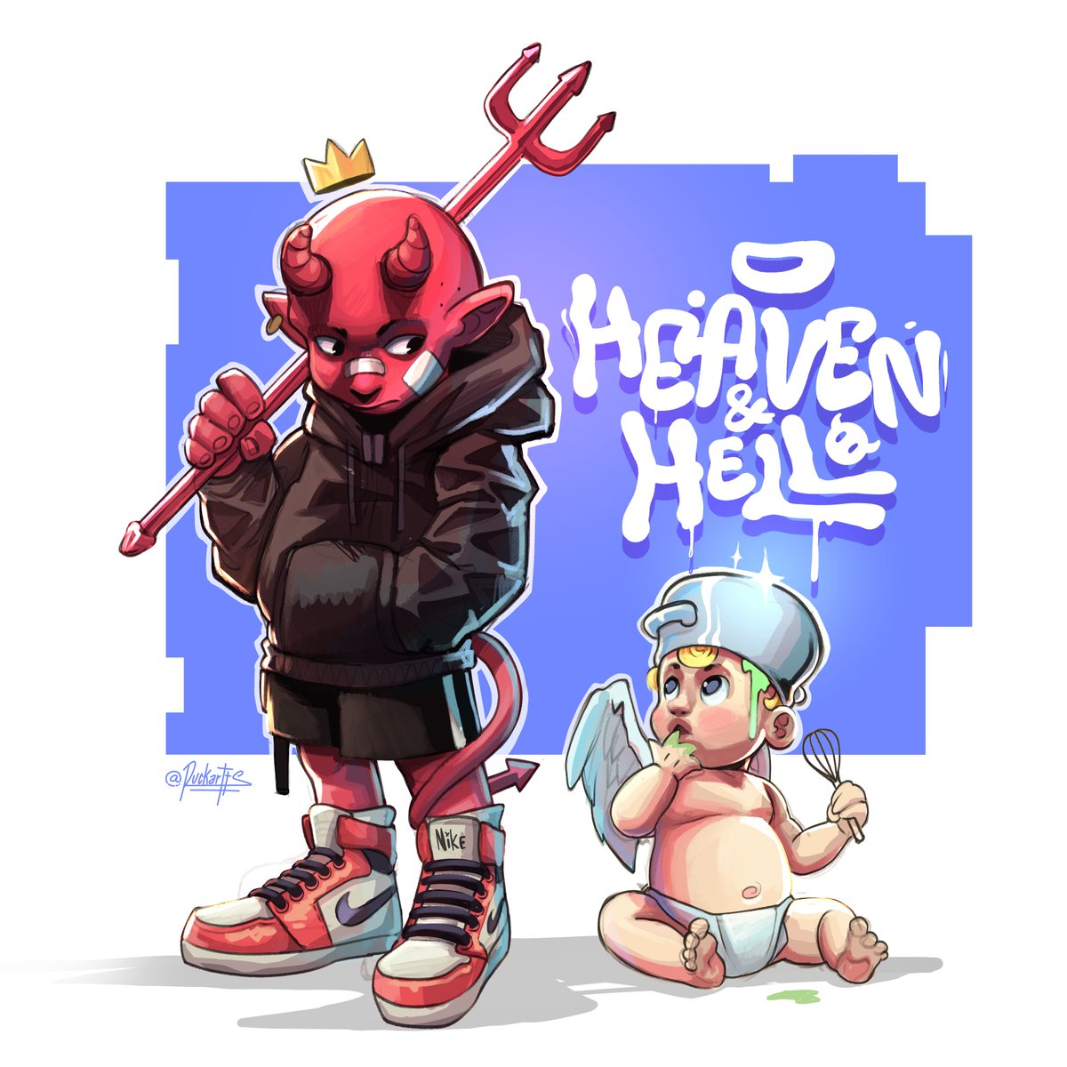Yvin_duck's tweet image. Devon e Angelo