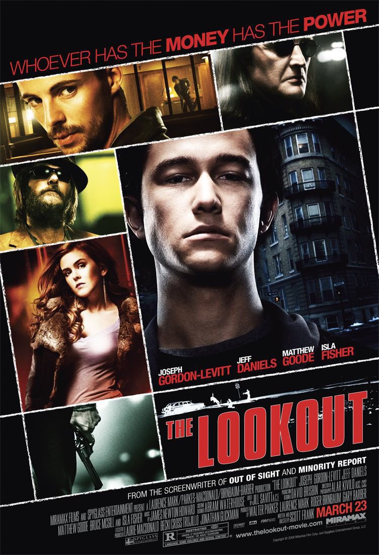 FilmNewsNos's tweet photo. 🎬MOVIE HISTORY: 18 years ago today, March 30, 2007, the movie ‘The Lookout’ opened in theaters!
#JosephGordonLevitt #JeffDaniels #MatthewGoode #IslaFisher #CarlaGugino #BruceMcGill #AlbertaWatson #AlexBorstein #SergioDiZio #DavidHuband #LauraVandervoort #GregDunham #MorganKelly https://t.co/Mnnb7SoaSC
