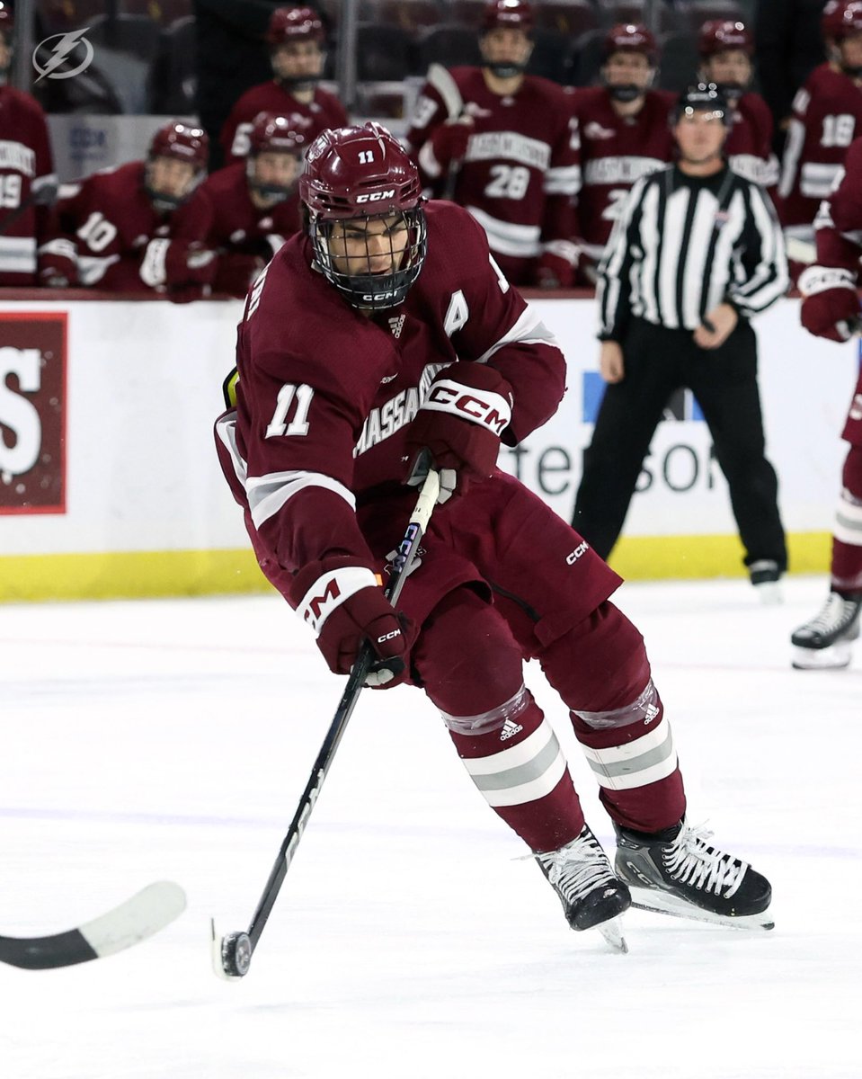 TBLightning's tweet image. We have acquired forward Lucas Mercuri from the Carolina Hurricanes in exchange for a sixth-round draft pick in 2025. 

Additionally, we have signed Mercuri to a two-year, entry-level NHL contract beginning with the 2025-26 season. 

📝: tbl.co/3-30mercuri