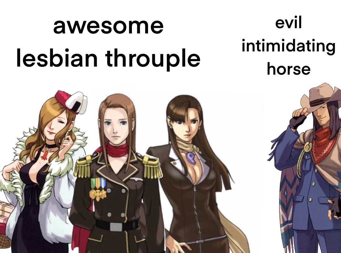 #AceAttorney has this been done yet