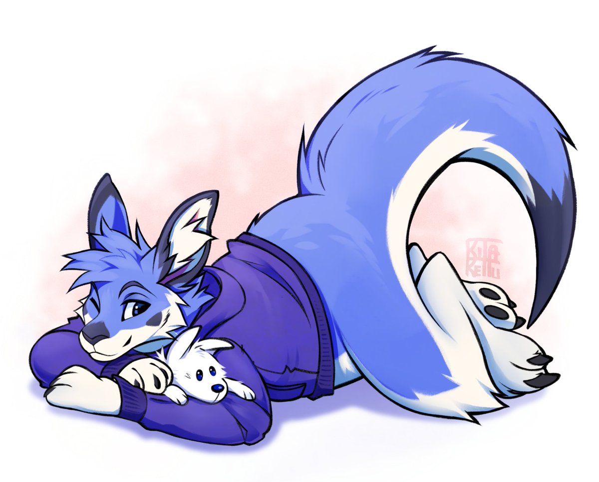 Piece completed for <a href="/gabubarks/">Gabu ΘΔ ☁️</a>! 🦘