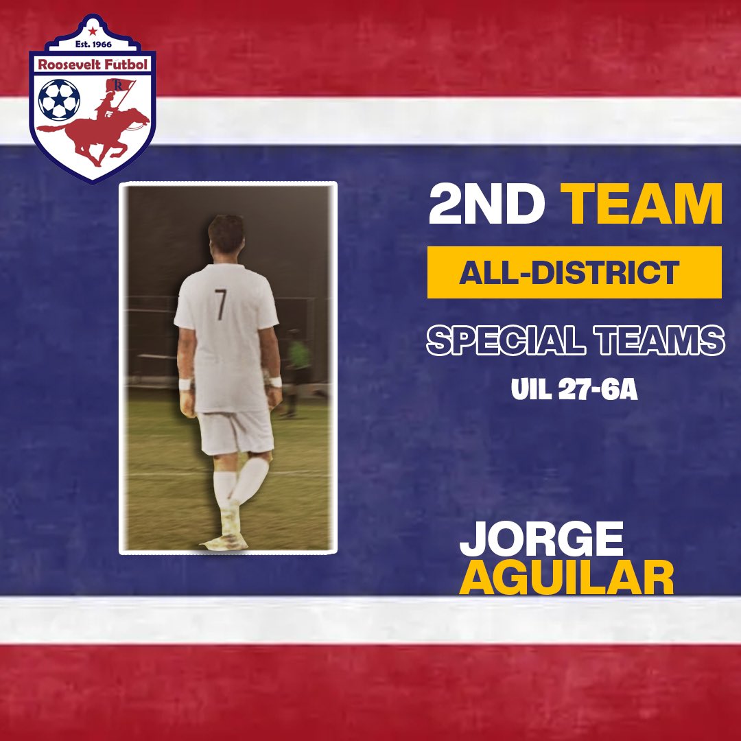 Roosevelt Boys Futbol (@trfutbolsa1) on Twitter photo Congrats to Brandom and Jorge for making 2nd Team All-District!
<a href="/WeAreTRHS/">Theodore Roosevelt High School - NEISD</a> <a href="/TRathletics/">Roosevelt Athletics</a> Congrats to Brandom and Jorge for making 2nd Team All-District!
<a href="/WeAreTRHS/">Theodore Roosevelt High School - NEISD</a> <a href="/TRathletics/">Roosevelt Athletics</a>