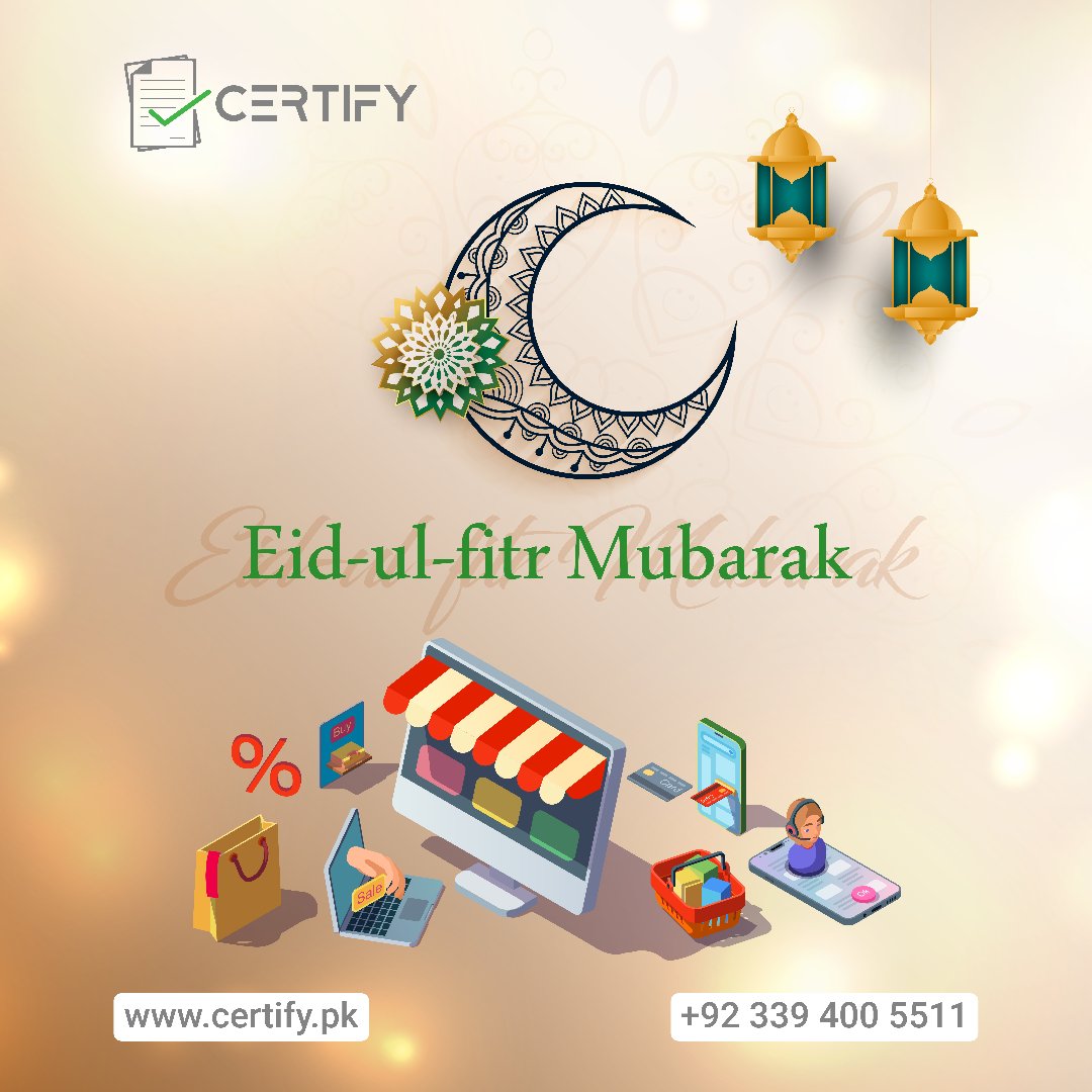 certifydotpk's tweet photo. Eid Mubarak from https://t.co/gKUMsLi7m2! 🎉 Celebrate with peace of mind, knowing you’re getting only certified and tested electronics—quality, reliability, and no fakes! ✅
#EidMubarak #CertifiedTech #ShopSmart #NoFakes #CertifyPK" https://t.co/ykIRtm3qLb