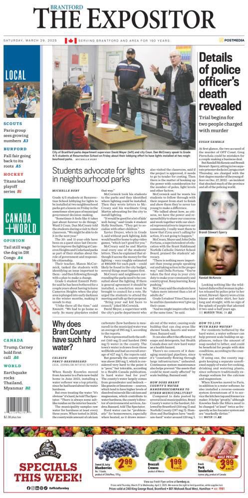 mmccormick87's tweet image. We’re front page news! Our class is making headlines in @TheExpositor, and I couldn’t be prouder. Excited to see where this initiative takes us and love that students can see the importance of responsible citizenship in action! #RealWorldLearning #StudentImpact