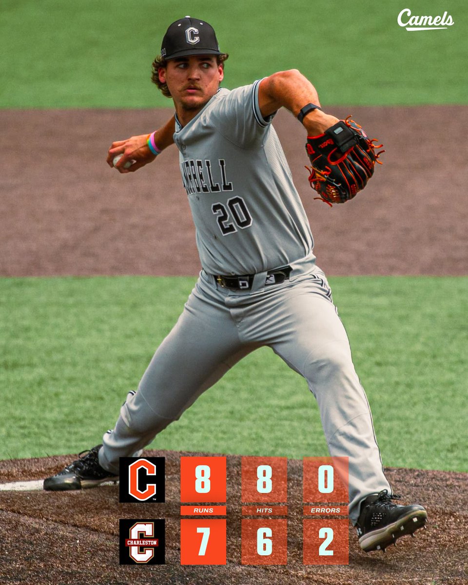 That's now 4⃣ series wins in a row for your Fighting Camels!

#RollHumps 🐪⚾️