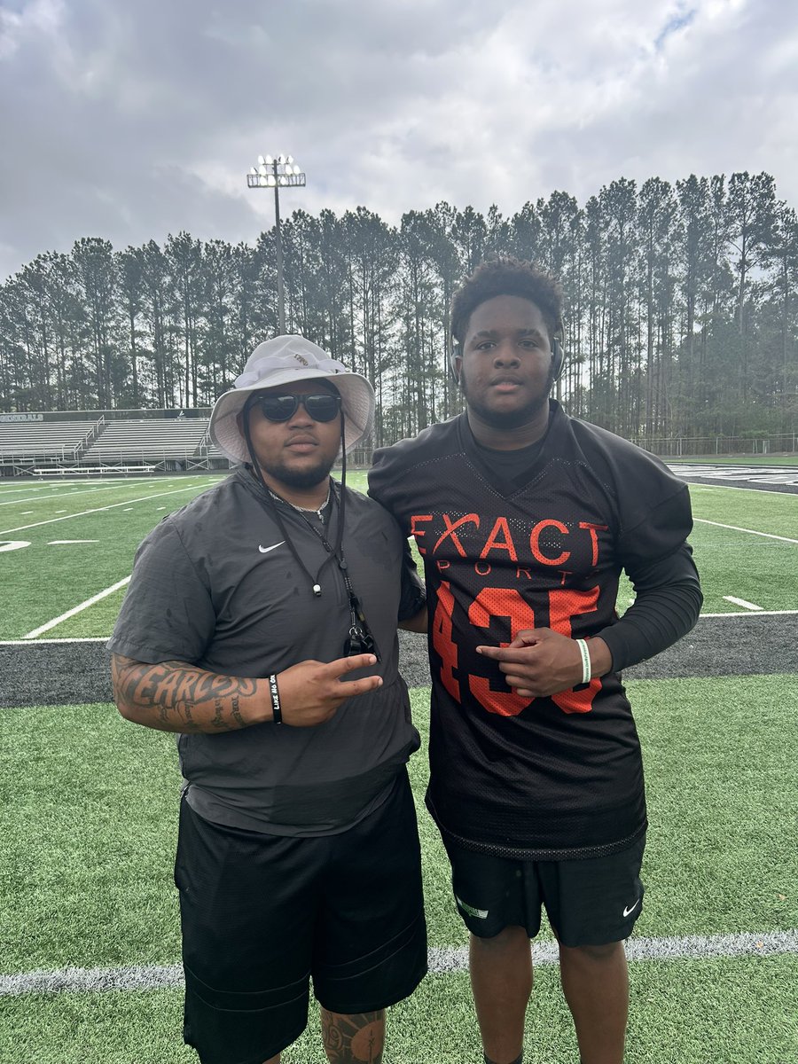 Blessed to have a talk with coach <a href="/CoachCamHines/">Cam Hines</a>