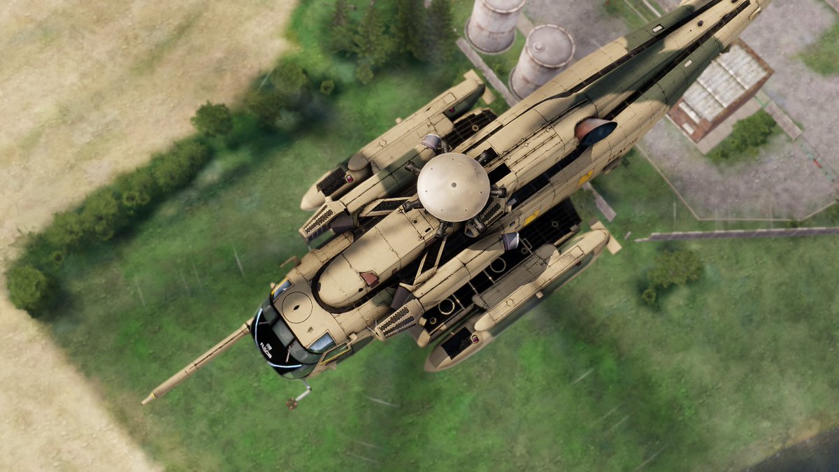 Viper1Zero's tweet image. CH-53ES Sea Stallion of the incredible @ProjectRacs mod. One of my favorite camo schemes of any mod. #Arma3