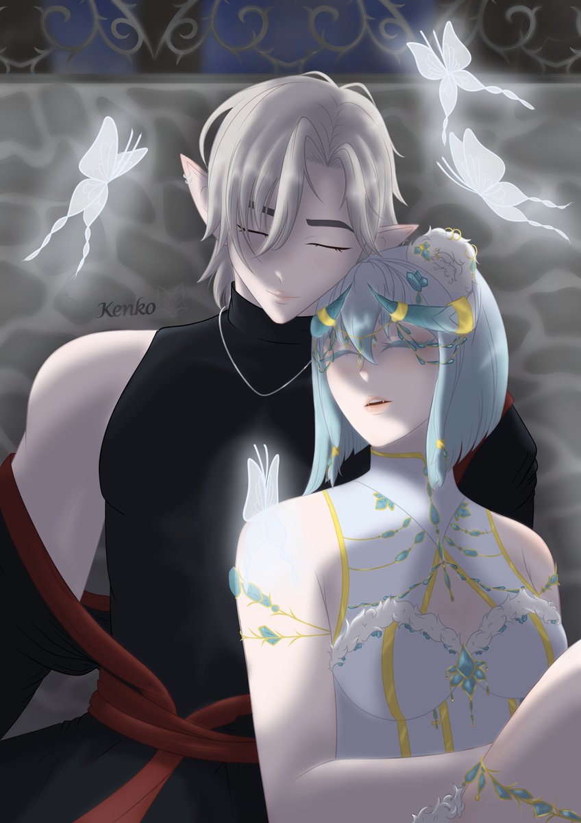 Montail (self appointed king of freaks) (@montail55) on Twitter photo I am a little late to posting this but here is some amazing art done of me and <a href="/ItoKenko/">Valyria Lillius</a> made by them I absolutely love it😍 I am a little late to posting this but here is some amazing art done of me and <a href="/ItoKenko/">Valyria Lillius</a> made by them I absolutely love it😍