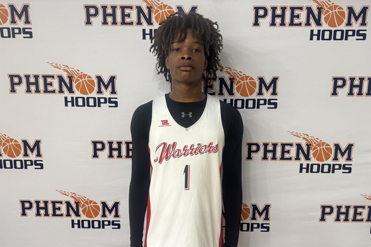 2027 Trevor Monk (Carolina Warriors) is a quick and crafty guard. He can create off the dribble for himself and knock down open looks. #PhenomRiseShowcase