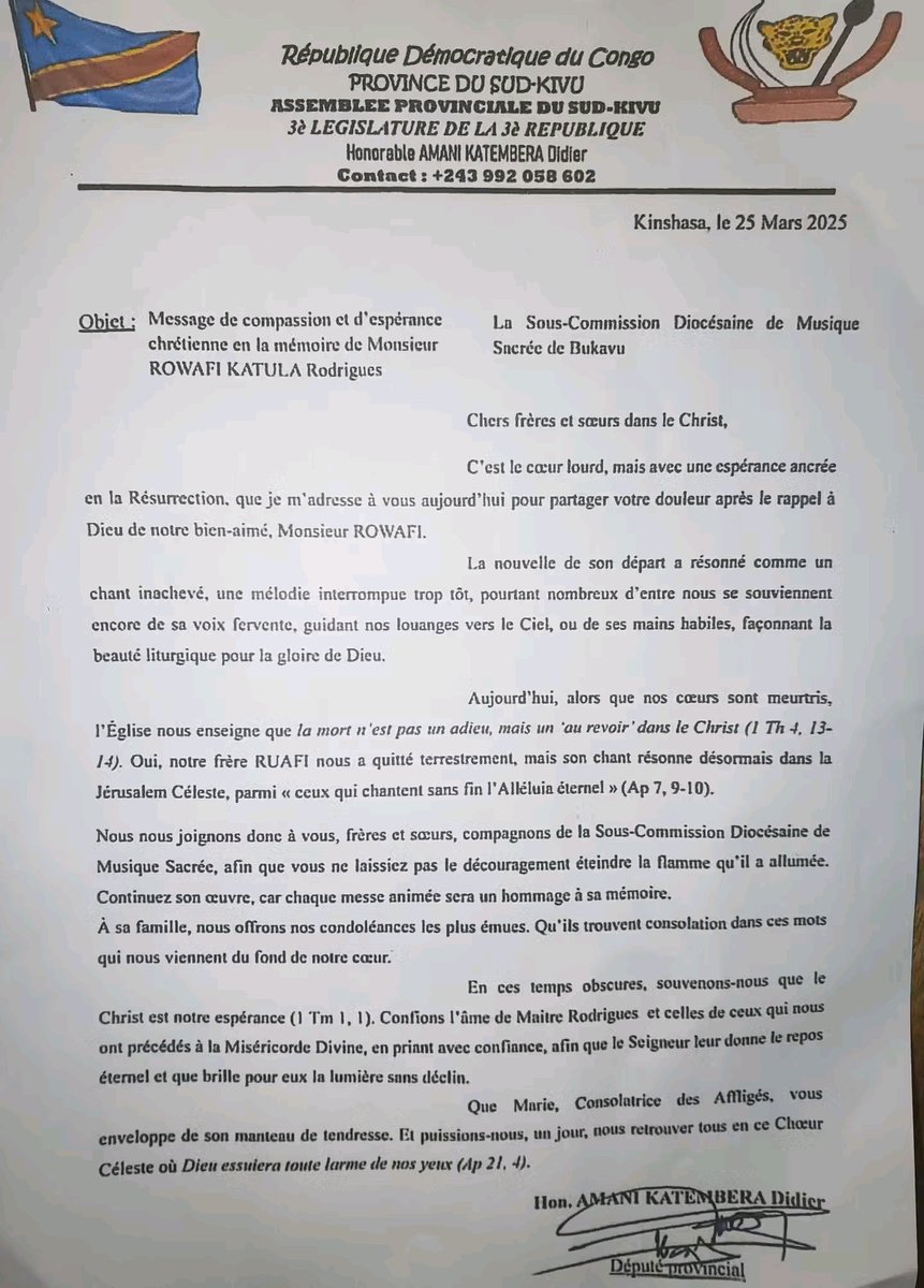 J vs écris ces mots avec les larmes aux yeux, avk bcp d douleurs, bcp d chagrins.....vs ne savez pas combien je souffre....combien je ne ferme plus une seule seconde ms yeux...j vs aime e j resterai fidèle à vs. je prie Dieu k la paix revienne chez pour qu'on revoie aussi tôt !