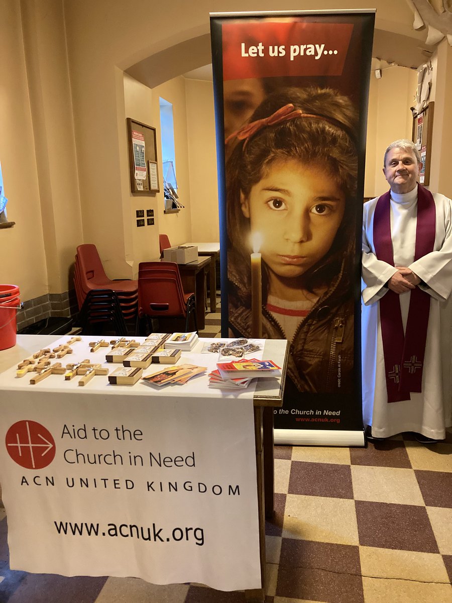 ACNUK_CO's tweet image. Thankyou Fr Peter Tierney and all the Parishioners of St Ambrose Chorlton @SalfordDiocese for inviting ACN to speak this weekend ✝️❤️🙏