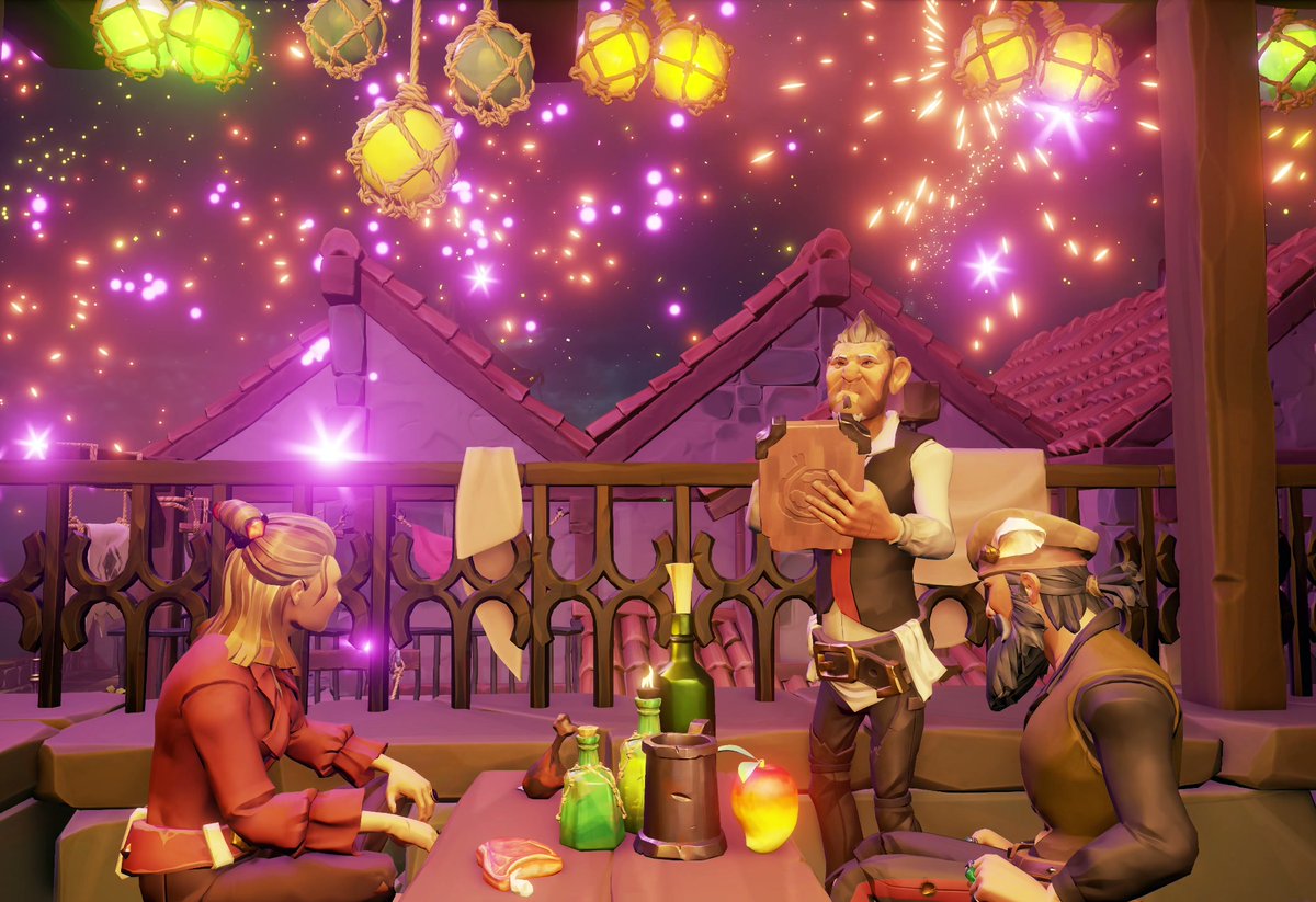 Skay (@skay124) on Twitter photo May our love shine brightly, and the night never fade.
Theme: Celebratory Scenes
<a href="/SeaOfThieves/">Sea of Thieves</a>
#SoTShot #SeaOfThieves May our love shine brightly, and the night never fade.
Theme: Celebratory Scenes
<a href="/SeaOfThieves/">Sea of Thieves</a>
#SoTShot #SeaOfThieves