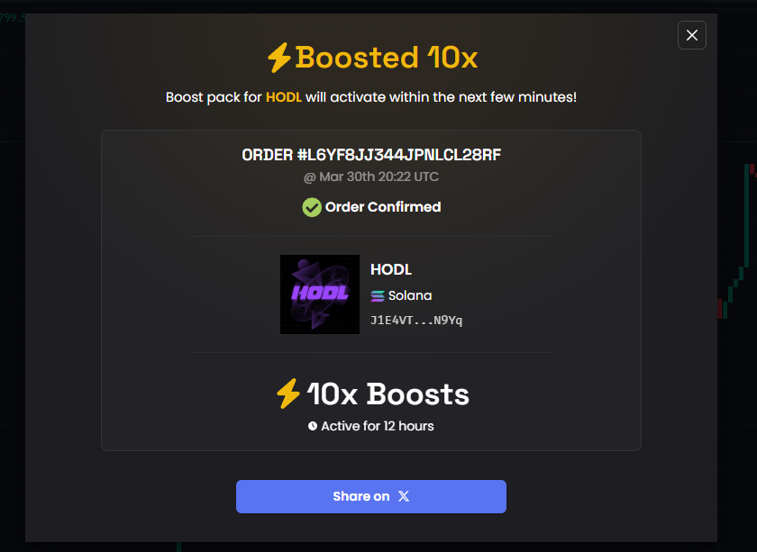 HODLRewards_'s tweet photo. Processing boost sequence…
 20x boost on DEX activated.
More uplinks incoming. Stay tuned. https://t.co/fpjSX9ol5F