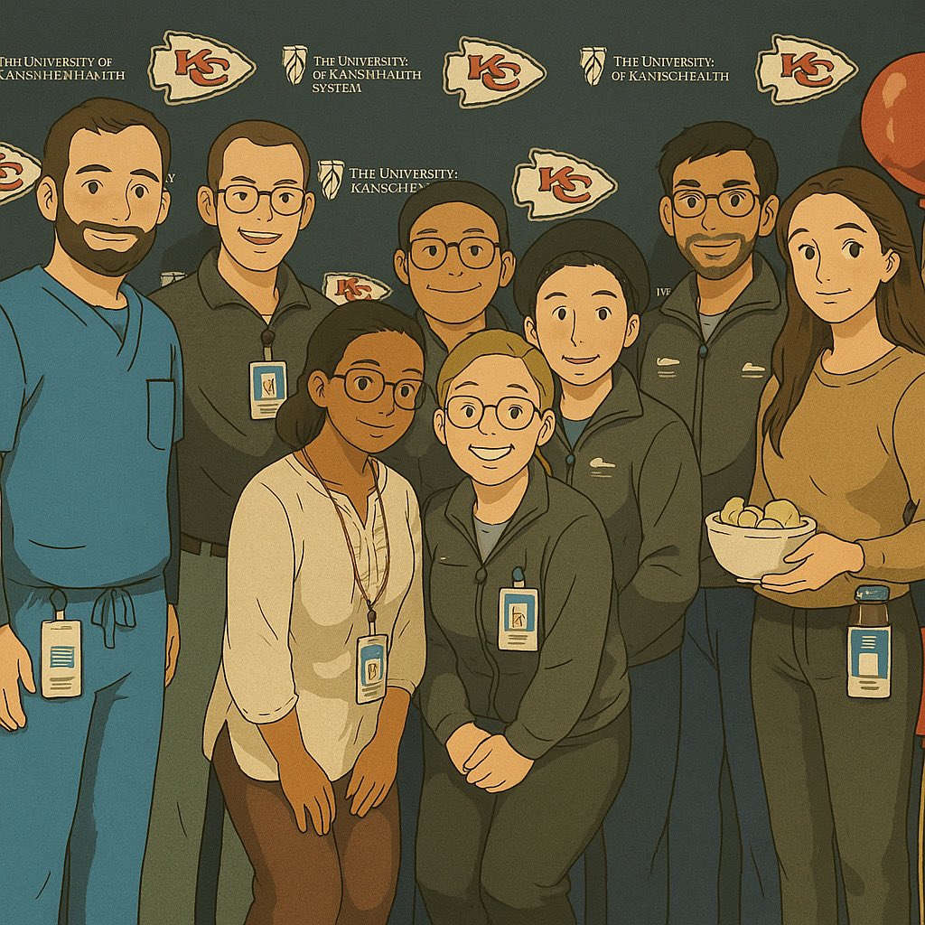 KU PM&R (@ku_pmr) on Twitter photo Happy National Doctor’s Day from all of us at the KU PM&R family!!! 🥼🩺🏥
#NationalDoctorsDay #doctor #medicine #Physiatry #PMR #KansasCity #Kansas <a href="/KUHospital/">The University of Kansas Health System</a> <a href="/KUMedCenter/">KU Medical Center</a> <a href="/KUMC_GME/">University of Kansas Graduate Medical Education</a> Happy National Doctor’s Day from all of us at the KU PM&R family!!! 🥼🩺🏥
#NationalDoctorsDay #doctor #medicine #Physiatry #PMR #KansasCity #Kansas <a href="/KUHospital/">The University of Kansas Health System</a> <a href="/KUMedCenter/">KU Medical Center</a> <a href="/KUMC_GME/">University of Kansas Graduate Medical Education</a>