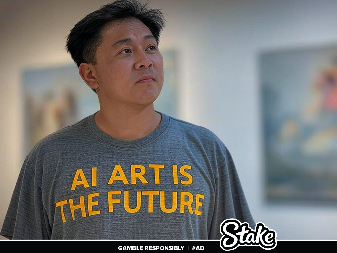 YourFavAIArtist's tweet photo. I also forgot to Add my favorite aspect to the image! #stake 😀 https://t.co/YSPf0fo0O9