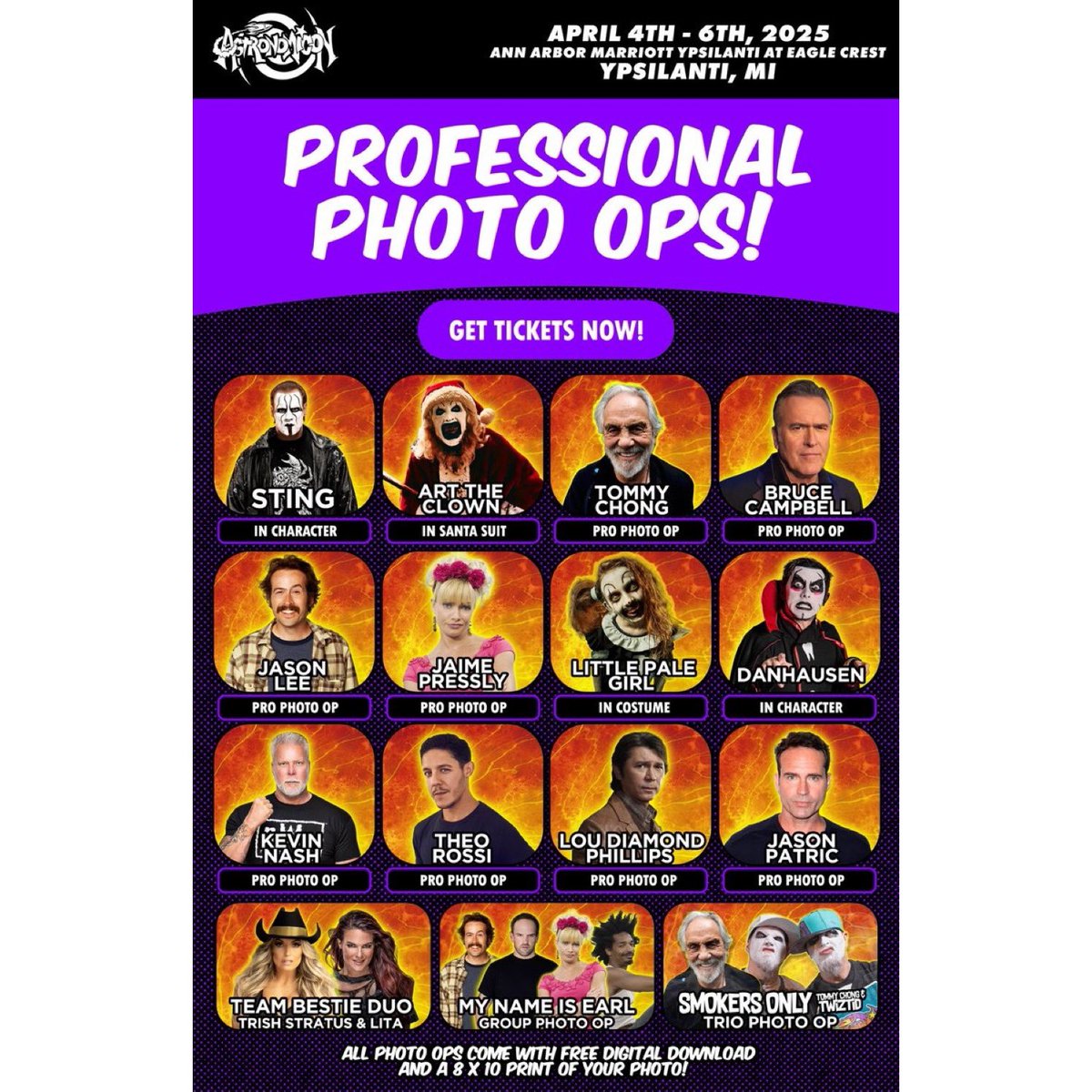 Majik Ninja Entertainment (@majikninjaent) on Twitter photo The <a href="/AstronomiconMI/">Astronomicon</a> 8️⃣ countdown is well and truly on‼️
Which photo opportunity’s are you after?
It’s going down next weekend - April 4th to 6th in Ann Arbor, Marriot Ypsilanti at Eagle Crest, Ypsilanti, Michigan 🚀
More details ➡️ astronomicon.com The <a href="/AstronomiconMI/">Astronomicon</a> 8️⃣ countdown is well and truly on‼️
Which photo opportunity’s are you after?
It’s going down next weekend - April 4th to 6th in Ann Arbor, Marriot Ypsilanti at Eagle Crest, Ypsilanti, Michigan 🚀
More details ➡️ astronomicon.com