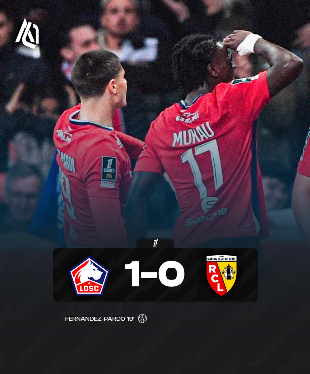 🚨🚨🚨 LE LOSC S'IMPOSE FACE À SON RIVAL LENSOIS ET PASSE CINQUIÈME DU CHAMPIONNAT !! ❤️🤍🌋🌋

LE NORD RESTE LILLOIS DANS CE 100E DERBY !! 🔥🔥