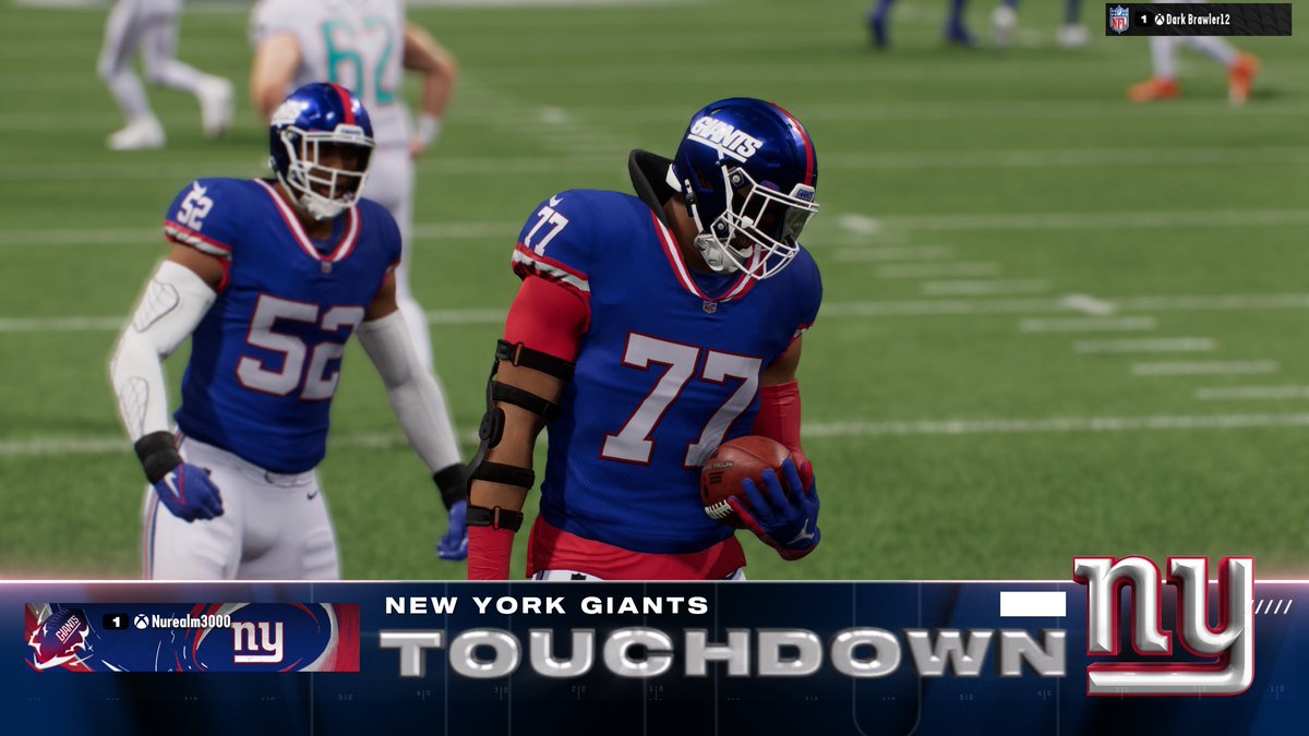 MBLI_Joe's tweet photo. Making an Impact

Rookie 1st round pick Stefon Bingham had impressed the team this offseason. After a scoop and score in game 1, the team is liking his play making ability. If this continues Brian Burns may be looking for a new home after the season 

#MBLSeason61 https://t.co/a1sXsr5Mjv