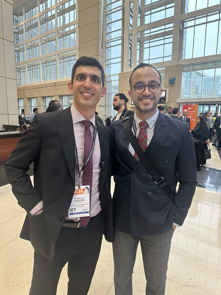 Always a pleasure to connect and discuss science from the beautiful city of Chicago.

Grateful to the opportunity

#ACC25
#CardioX