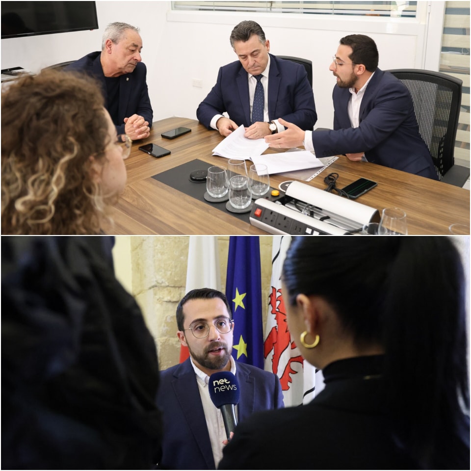 James Aaron Ellul (@jamesaaronellul) on Twitter photo Our political work is built on addressing challenges and offering solutions. We presented <a href="/PNmalta/">Partit Nazzjonalista</a> Leader <a href="/bernardgrechmt/">Bernard Grech</a> with the regeneration plan for #Floriana—a vision tackling key issues while engaging residents in discussion. This is a positive step. #forward <a href="/KLFloriana/">KL Floriana</a> Our political work is built on addressing challenges and offering solutions. We presented <a href="/PNmalta/">Partit Nazzjonalista</a> Leader <a href="/bernardgrechmt/">Bernard Grech</a> with the regeneration plan for #Floriana—a vision tackling key issues while engaging residents in discussion. This is a positive step. #forward <a href="/KLFloriana/">KL Floriana</a>