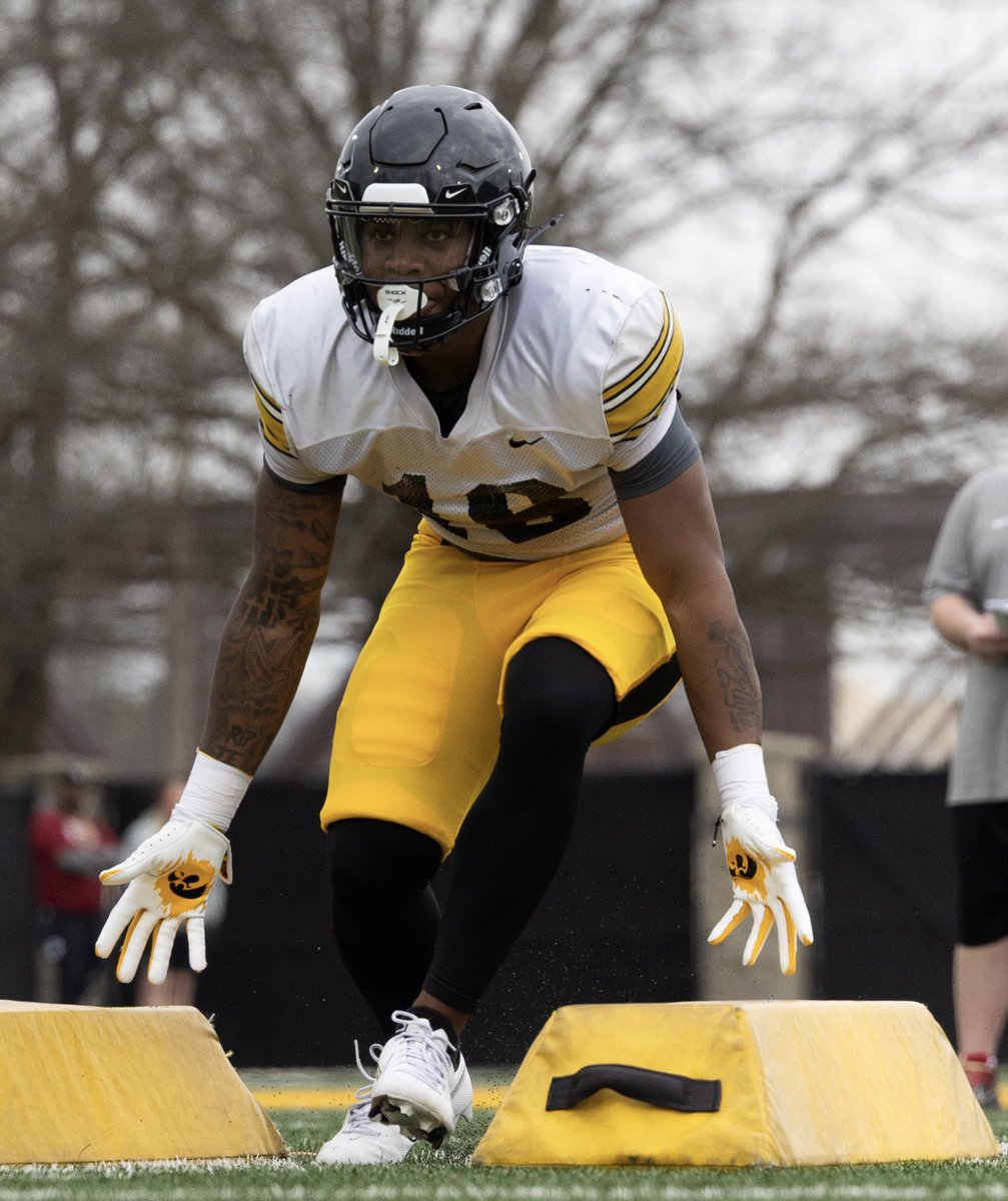 Ready to BALL OUT! Olontae Dean aka Ozone ⁦<a href="/HawkeyeFootball/">Hawkeye Football</a>⁩