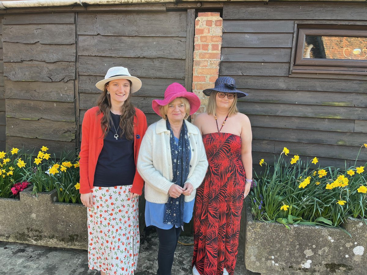 Sue Farrington Smith MBE (@sue070601) on Twitter photo Mother's Day dinner at Prego starting with a hat photo with my gorgeous girls Julie and Emily. I love it that they humour me and Justin pays! #BrainTumourAwarenessMonth - just one more day to go. Thank you Adrian for donating to my <a href="/braintumourrsch/">Brain Tumour Research</a> page justgiving.com/page/sue-farri⦠Mother's Day dinner at Prego starting with a hat photo with my gorgeous girls Julie and Emily. I love it that they humour me and Justin pays! #BrainTumourAwarenessMonth - just one more day to go. Thank you Adrian for donating to my <a href="/braintumourrsch/">Brain Tumour Research</a> page justgiving.com/page/sue-farriā¦