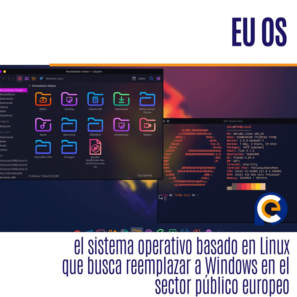 PrensaEc1's tweet image. 🇪🇺 ¿El fin de Windows en Europa? 💻
🔹 EU OS, un sistema basado en Linux, busca reemplazar a Windows en el sector público europeo.
🔹 Su meta: soberanía digital y menos dependencia de EE.UU.
🖥️ prensa.ec/eu-os-el-siste…👇
#EUOS #Linux #Europa #Tecnología #SomosNoticia @PrensaEc1