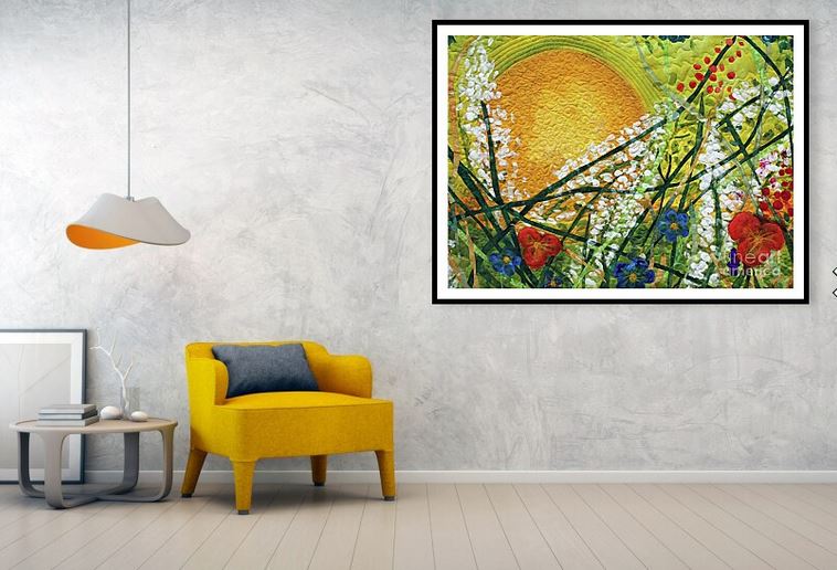 Sandi OReilly @sandioreillyart
Sun Quilt on CBS NEWS SUNDAY MORNING SHOW &gt; fineartamerica.com/featured/sun-q…

#quilt #fabric #sewn #design #photograph #digitalpainting #sunday #morning #show #shown #TV #stories #decor #interiordesign  #wallartforsale &amp;on #products #buyintoart