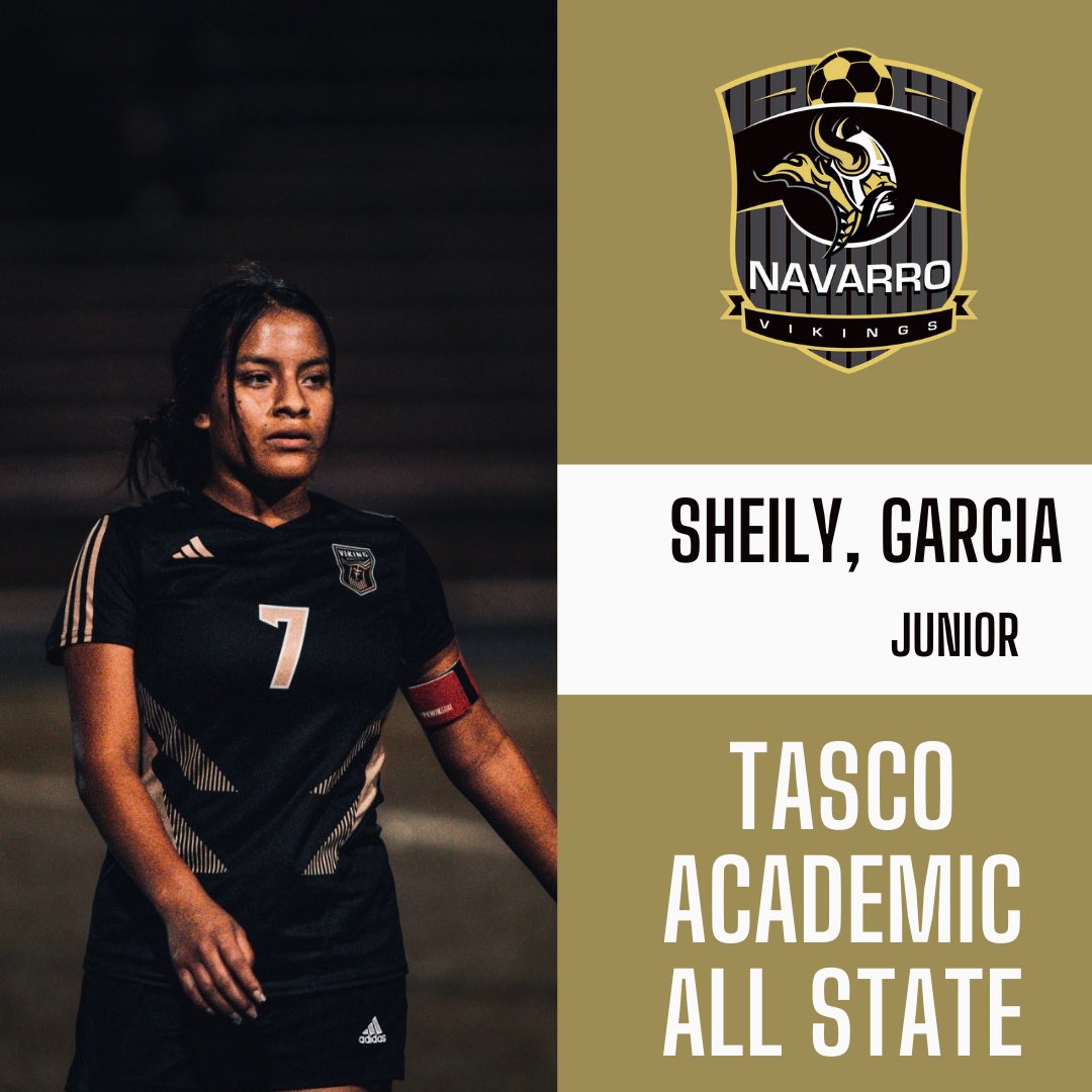 🏅 Tasco Academic All State 🏅
Junior Captain, Sheily Garcia