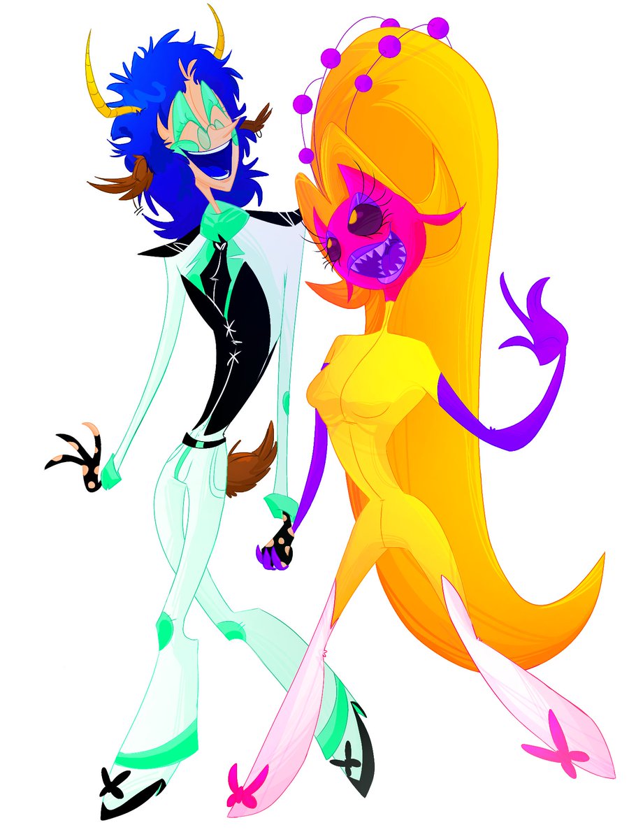 Vanlavval's tweet photo. Bivster and Arneria's casual stroll
#Factoryoffun #VanLavVal #digitalart #art #oc #originalcharacter https://t.co/MU6rFEYlpz