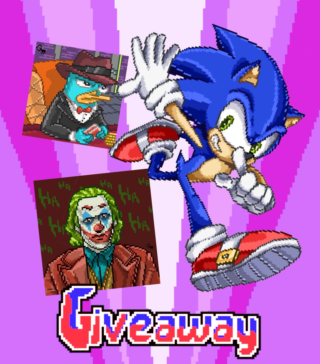 Gabrielgabgab || open commissions 👌 (@gabrielgaabgab) on Twitter photo 🚨GIVEAWAY🚨
Hi, I'll be giving away a full body pixel art and a pfp of the character you want!
To Enter:
💙- Follow Me: <a href="/Gabrielgaabgab/">Gabrielgabgab || open commissions 👌</a>
♥️- Like + RT this post
💚- Tag a friend (+1 point)
Winner will be chosen on April 6th! GOOD LUCK! #pixelart #GIVEAWAY #pixelartist 🚨GIVEAWAY🚨
Hi, I'll be giving away a full body pixel art and a pfp of the character you want!
To Enter:
💙- Follow Me: <a href="/Gabrielgaabgab/">Gabrielgabgab || open commissions 👌</a>
♥️- Like + RT this post
💚- Tag a friend (+1 point)
Winner will be chosen on April 6th! GOOD LUCK! #pixelart #GIVEAWAY #pixelartist
