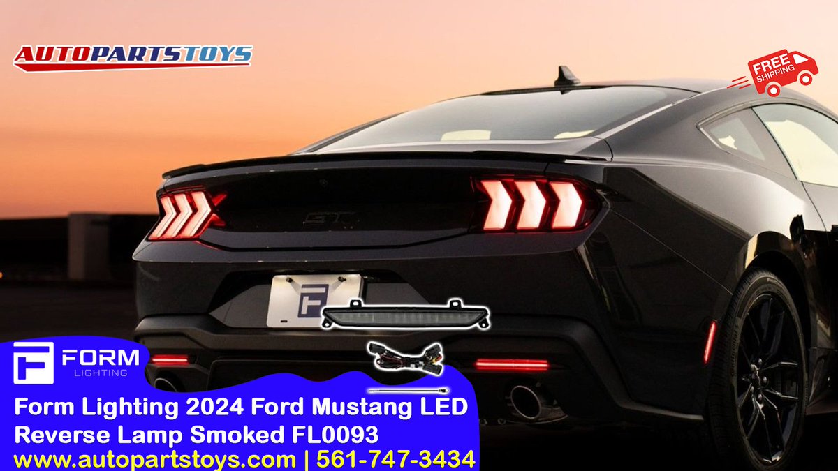 autopartstoys's tweet image. Enhance your visibility and style with the Form Lighting Smoked LED Reverse Lamp (FL0093) – the perfect blend of performance and sleek design!

➡ Grab yours now 👉 autopartstoys.com
📞 Call us: 561-747-3434

#FordMustang #MustangMods #CarLighting #LEDReverseLights