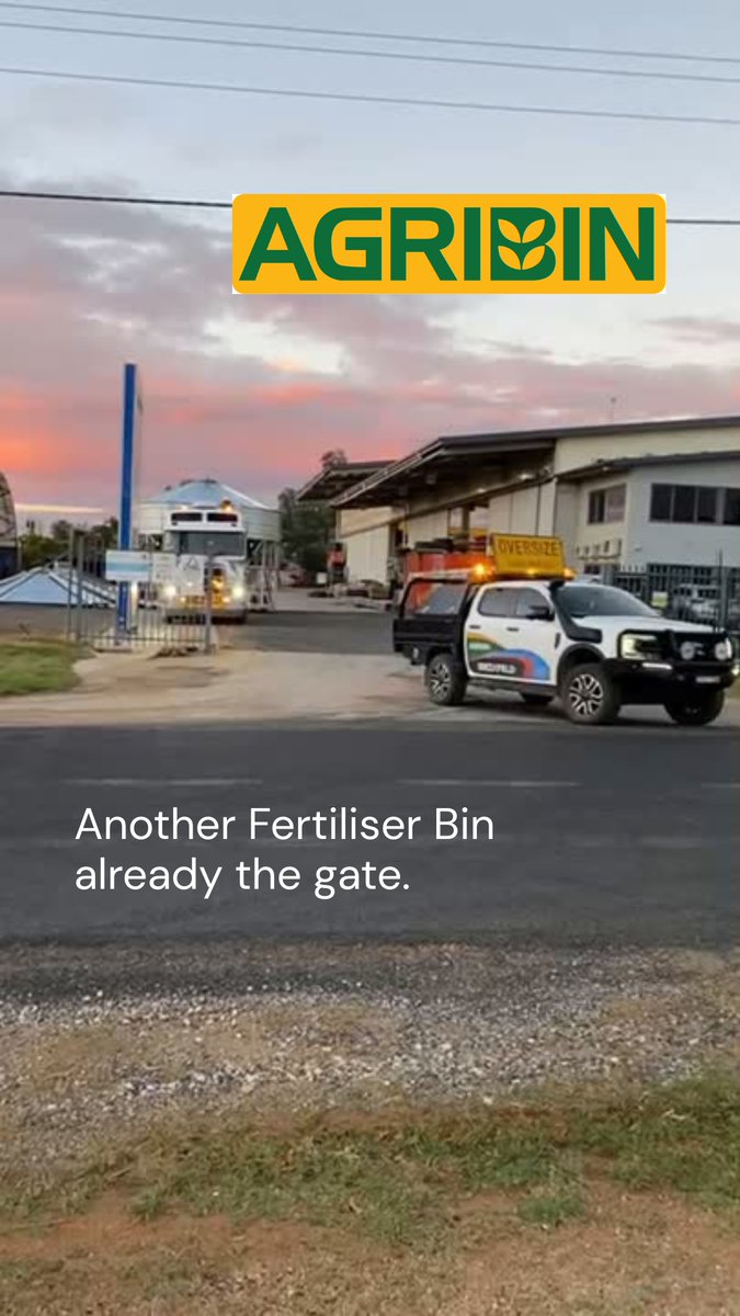 Agribin (@agribin2) on Twitter photo Already dispatched our first #AGRIBIN Fertiliser Bin for the week - headed to Narrandera.
Get your hands on an AGRIBIN Fertiliser Bin ahead of sowing, ๐ฑ๐ฒ๐น๐ถ๐๐ฒ๐ฟ๐ฒ๐ฑ ๐๐ถ๐๐ต ๐๐ผ๐๐ฟ ๐ฟ๐๐ฟ๐ฎ๐น ๐๐๐ผ๐ฟ๐ฒ ๐ด๐ถ๐ณ๐ ๐ฐ๐ฎ๐ฟ๐ฑ ๐๐ผ๐ฟ๐๐ต $๐ญ๐.
1800 743 583
#PlantingtheCrop Already dispatched our first #AGRIBIN Fertiliser Bin for the week - headed to Narrandera.
Get your hands on an AGRIBIN Fertiliser Bin ahead of sowing, ๐ฑ๐ฒ๐น๐ถ๐๐ฒ๐ฟ๐ฒ๐ฑ ๐๐ถ๐๐ต ๐๐ผ๐๐ฟ ๐ฟ๐๐ฟ๐ฎ๐น ๐๐๐ผ๐ฟ๐ฒ ๐ด๐ถ๐ณ๐ ๐ฐ๐ฎ๐ฟ๐ฑ ๐๐ผ๐ฟ๐๐ต $๐ญ๐.
1800 743 583
#PlantingtheCrop