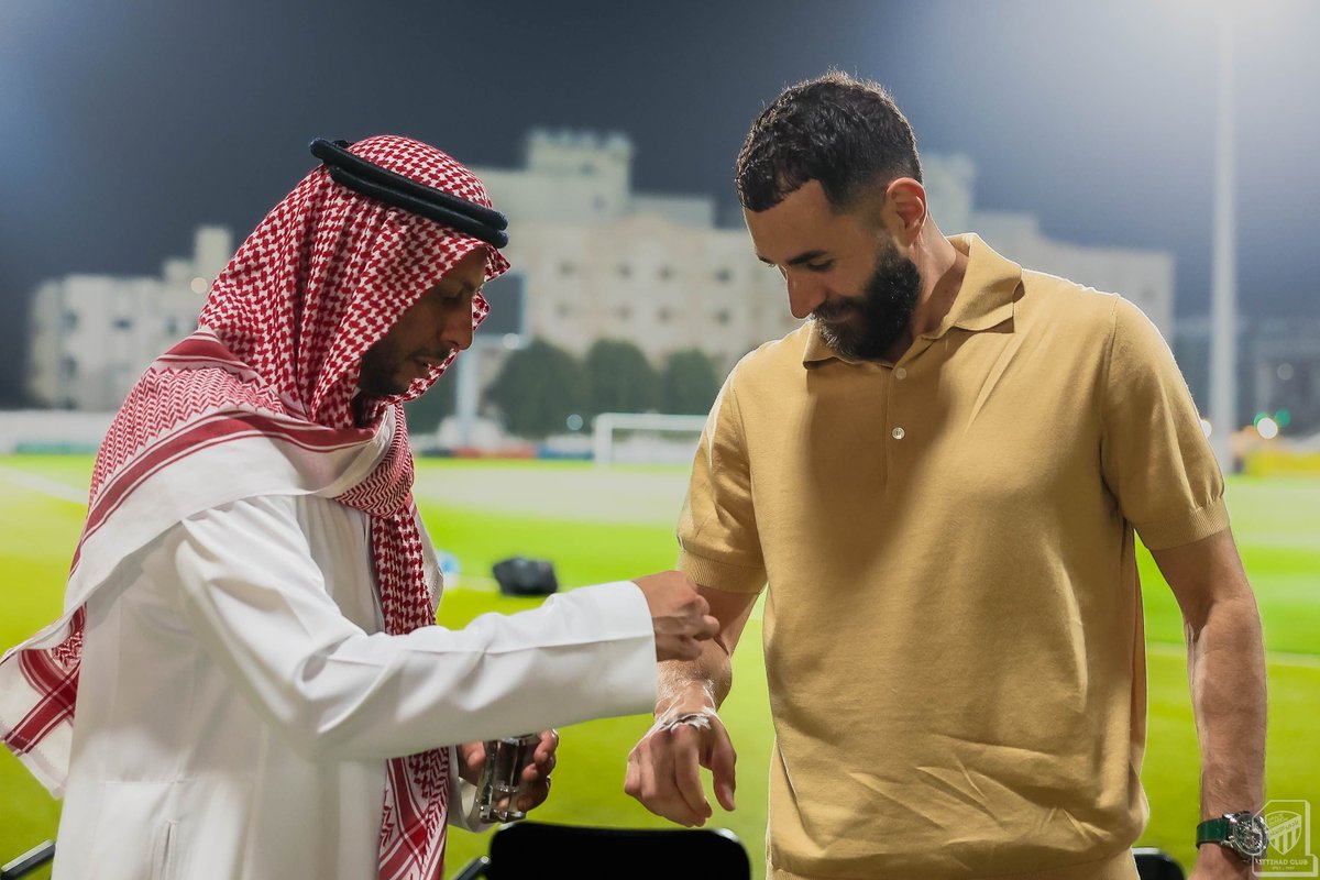 ittihad's tweet photo. 📸| العميد في يـوم العيـد 🎉
#عيدكم_مبارك https://t.co/uRFrDeBVTQ