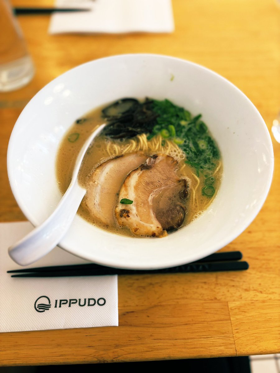 パリの一風堂🍜日本と全く同じ味で感動🥺