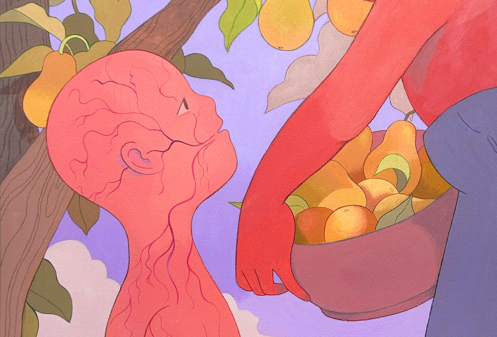 「teaser of my painting making its dubut i」|Hana Chataniのイラスト