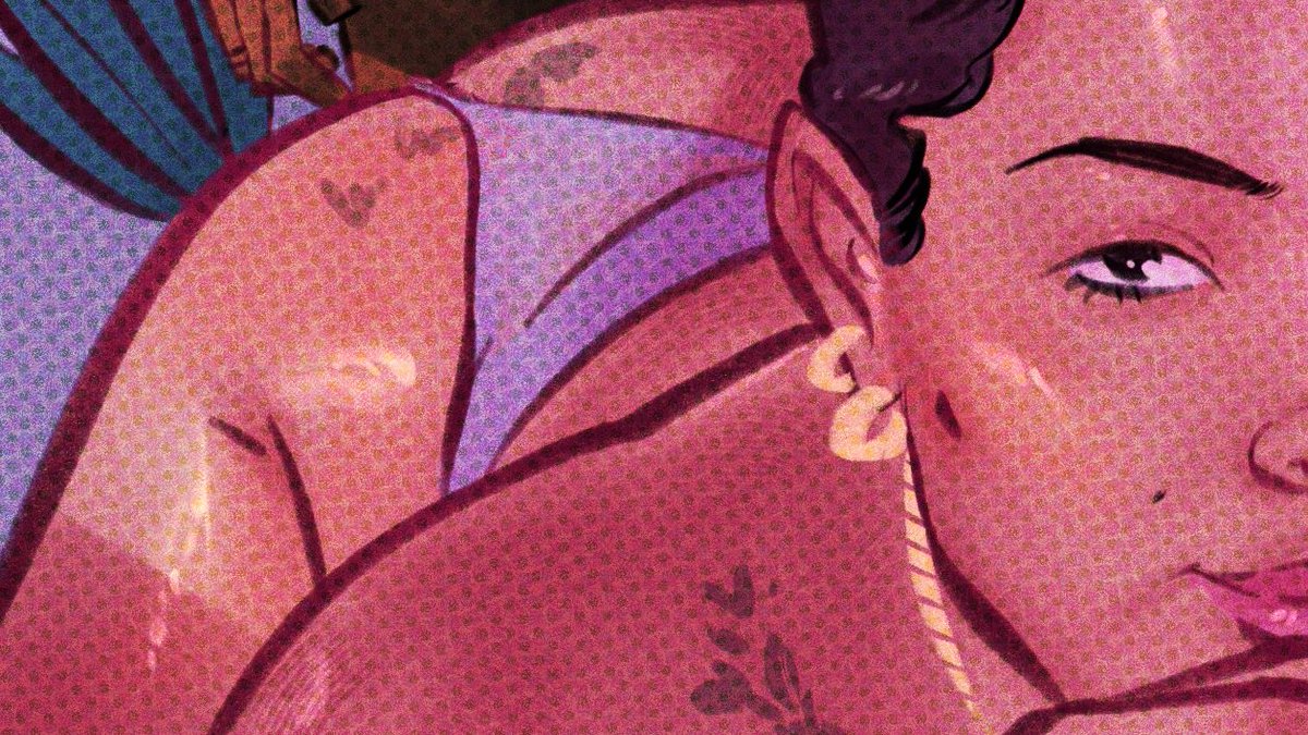 ShizukaSAM's tweet photo. If you like some “spice” with your afternoon, I just posted something-something inspired by @JadeandJamal over at my 🔞 art Twitter - @SumattoSmack. https://t.co/yPffza79l6