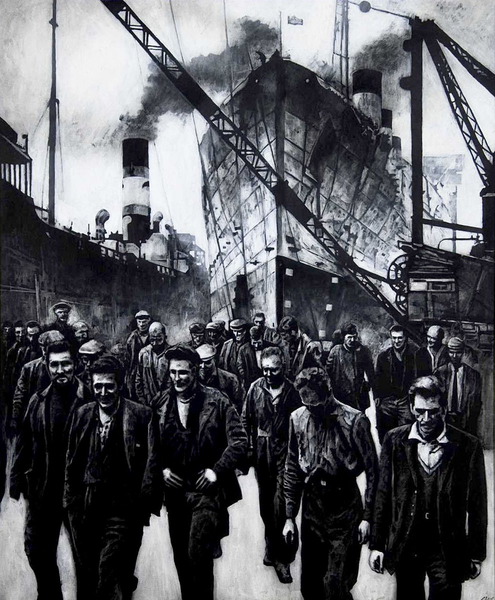 Grim Art (@grimartgroup) on Twitter photo I’ve tried to avoid letting my own favourite artists dominate proceedings over the last few years - honest! 😁
But family ties to shipbuilding made that a tough ask with <a href="/mutter_ryan/">Ryan Mutter - Artist</a>
Details of his forthcoming show <a href="/lemondgallery/">The Lemond Gallery</a> attached below👍
Titanic by Ryan Mutter #Art I’ve tried to avoid letting my own favourite artists dominate proceedings over the last few years - honest! 😁
But family ties to shipbuilding made that a tough ask with <a href="/mutter_ryan/">Ryan Mutter - Artist</a>
Details of his forthcoming show <a href="/lemondgallery/">The Lemond Gallery</a> attached below👍
Titanic by Ryan Mutter #Art