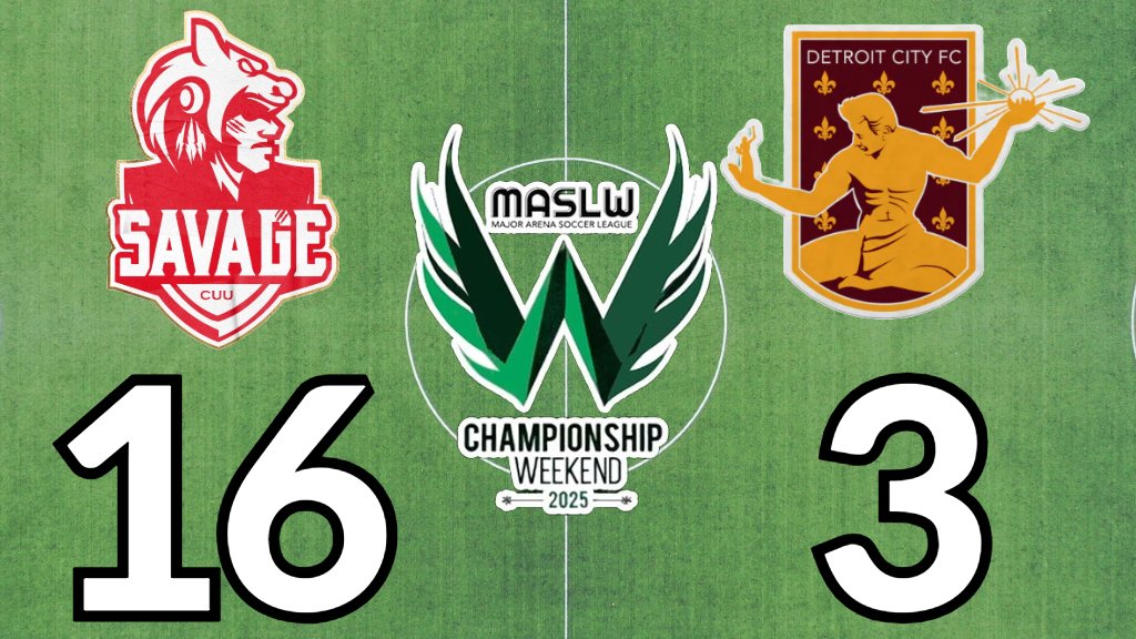 ⚽ Chihuahua Savage are the first-ever #MASLW champions!
maslw.com/stats#/3046/ga…