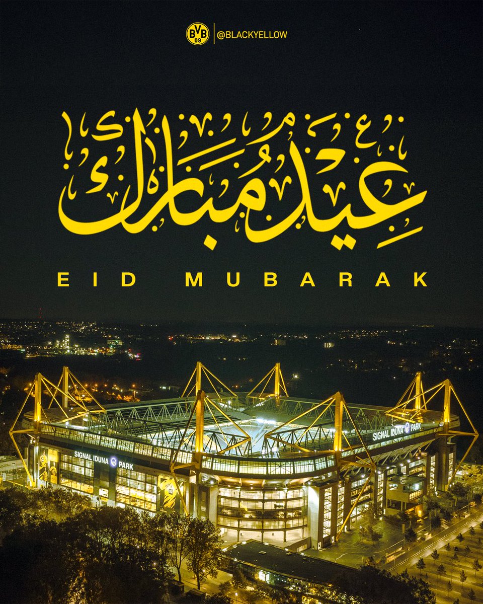 BlackYellow's tweet photo. Eid Mubarak! 🌙

Wishing a joyous Eid al-Fitr to everyone celebrating across the world! 🖤💛 https://t.co/FwktFxz3RC
