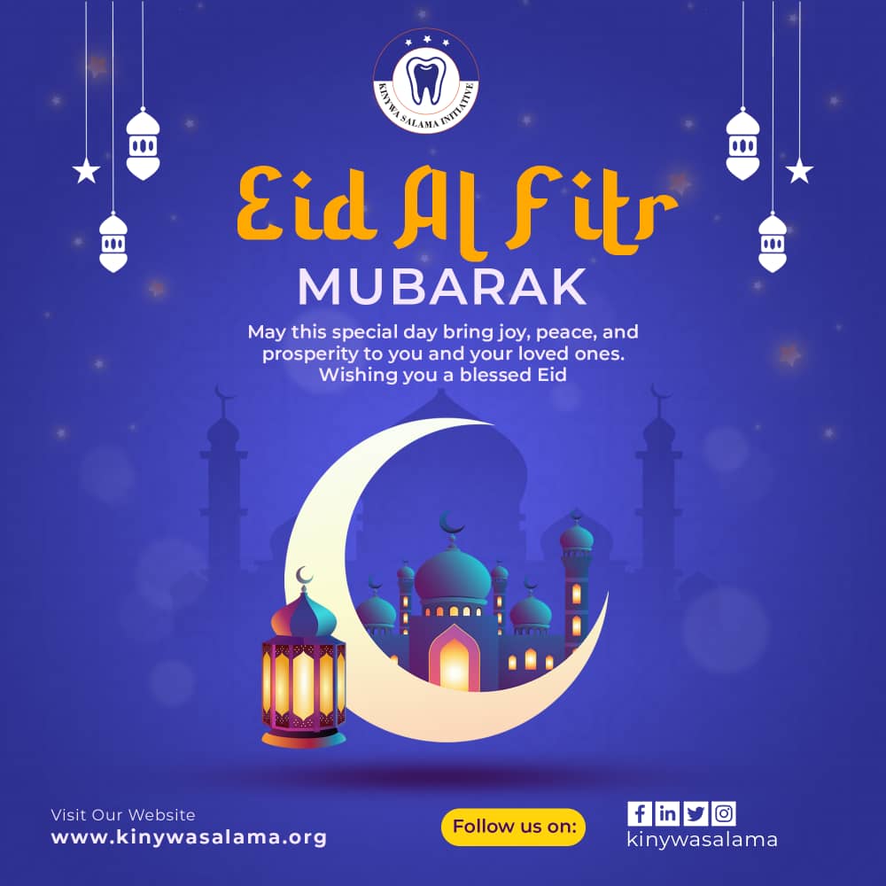 Kinywa Salama Initiative (@kinywasalama) on Twitter photo May this special day bring joy, peace and prosperity to you and your loved ones....
Eid Mubaarak.... May this special day bring joy, peace and prosperity to you and your loved ones....
Eid Mubaarak....