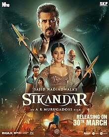 Watched <a href="/BeingSalmanKhan/">Salman Khan</a> 's starrer #Sikandar . Just like other bhai's movie this also seems to be made to enhance the #BeingHuman image of bhai. Very poor screenplay, storyline &amp; direction.
Falls flat on expectations. Bhai'swag is the only saviour.
<a href="/iamRashmika/">Rashmika Mandanna</a> <a href="/MsKajalAggarwal/">Kajal Aggarwal</a>