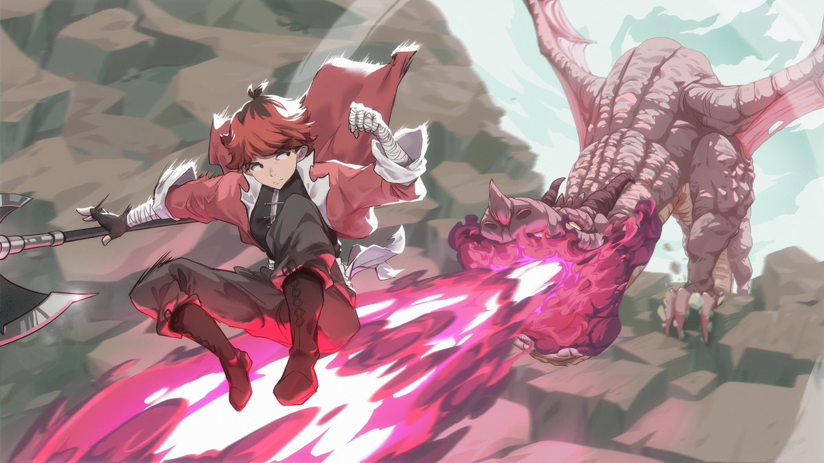 Gotta give Stark some love. And by love I mean a passionate blast of dragon fire!

#Frieren #葬送のフリーレン