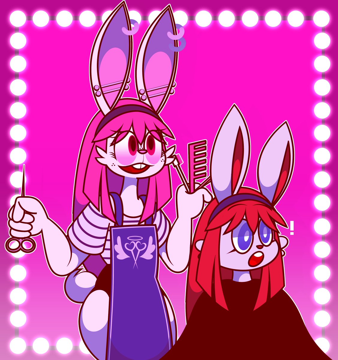 it may be an unlicensed hair salon, but their stylists are a cut above the rest