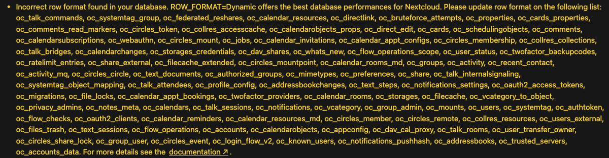 m_sheppard's tweet image. Hey @Nextclouders, I just upgraded to Hub 10 and am getting this warning in the admin settings.  Why is there no `occ` command to fix this for me?