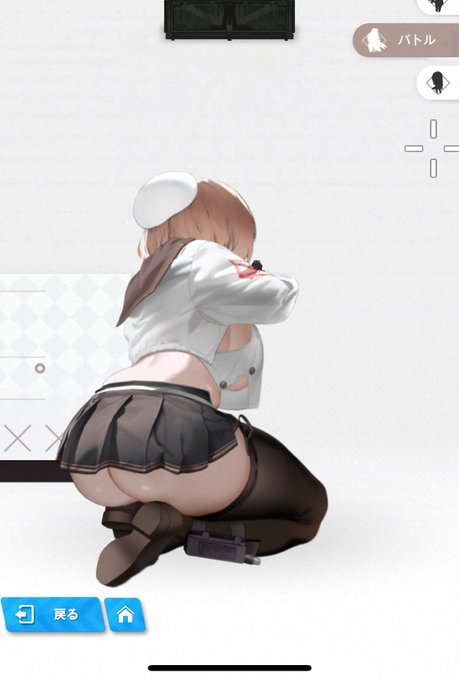 後ろ姿もすごいんだけど #NIKKE 