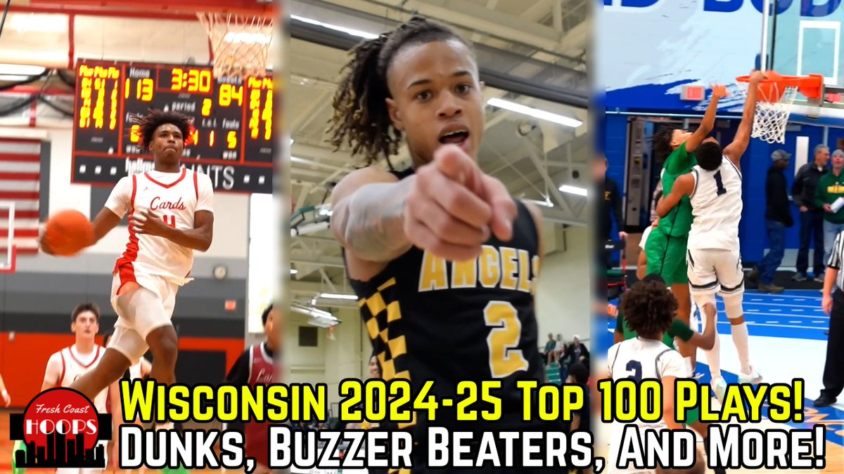 New Video!

Top 100 Plays Of The 2024-25 Wisconsin High School Basketball Season!

Full video: youtube.com/watch?v=lr0raG…