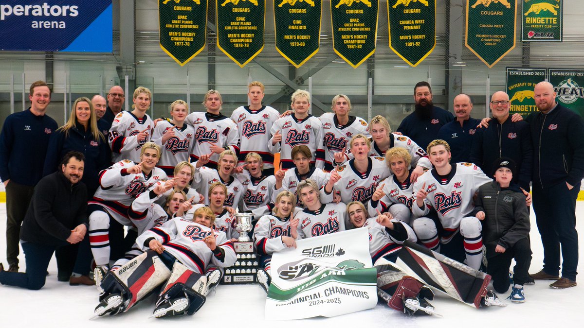 Martin Academy (@martinacademy_) on Twitter photo Congratulations to the <a href="/aaapatcanadians/">Regina Pat Canadians</a> on winning the U15 AAA Provincial Championship on Thursday. Up next is Kenora, Ontario where they’ll represent Saskatchewan in the Telus Cup Western Regional playdown beginning Thursday April 3. Good luck guys! Congratulations to the <a href="/aaapatcanadians/">Regina Pat Canadians</a> on winning the U15 AAA Provincial Championship on Thursday. Up next is Kenora, Ontario where they’ll represent Saskatchewan in the Telus Cup Western Regional playdown beginning Thursday April 3. Good luck guys!